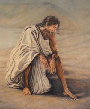 クリスチャン・イエス Painting - ガリラヤのイエス・キリスト カーティス・フーパー著